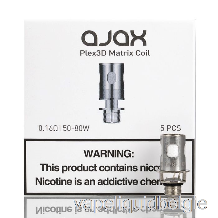 Vape Vloeistof Innokin Ajax Plex3d Vervangingsspoelen 0.16ohm Ajax Plex3d Matrixspoelen